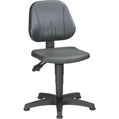 bimos, Arbeitsdrehstuhl 9650, Integralschaum, Gleiter, schwarz