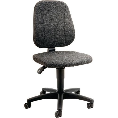 bimos, Arbeitsdrehstuhl 9653, Stoffpolster, Rollen, anthrazit