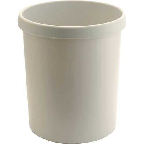 helit, HELIT Papierkorb H6106182 lichtgrau 30lt