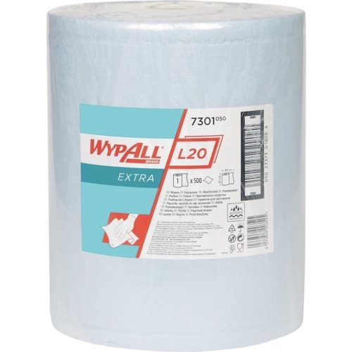 WYPALL, WYPALL Wischtücher Gerollt Blau 2-lagig 7301 500 Blatt
