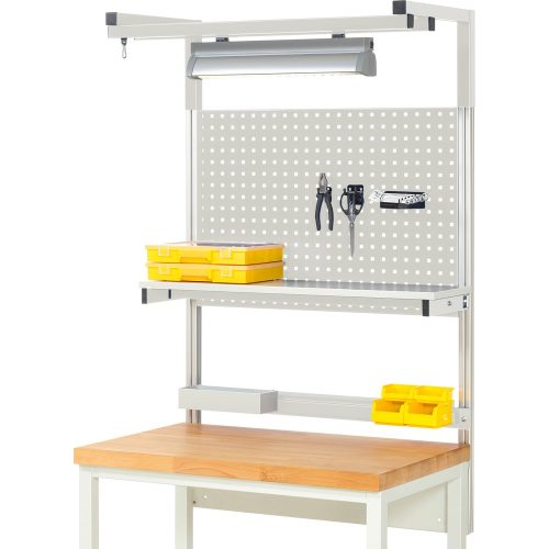 RAU, System-Aufbau-Komplettset 4, für Werkbank, Breite 1000 mm RAU