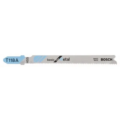 Bosch Accessories, Bosch Accessories 2608631964 Stichsägeblatt T 118 A Basic for Metal, 100er-Pack 100 St.