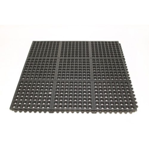 COBA Anti-Ermüdungsmatte Fatigue Step Grit Top, Nitril, BxL 900 x 900 mm