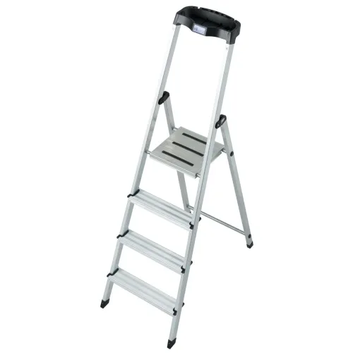 KRAUSE, Stufenstehleiter Safety, 4 Stufen