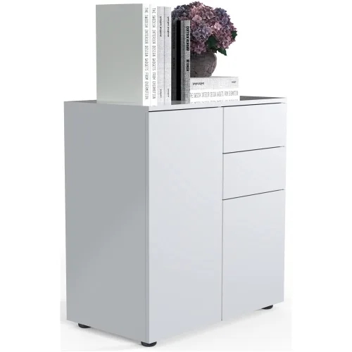 VCM Büroschrank Dalosa 4-Fach, weiss