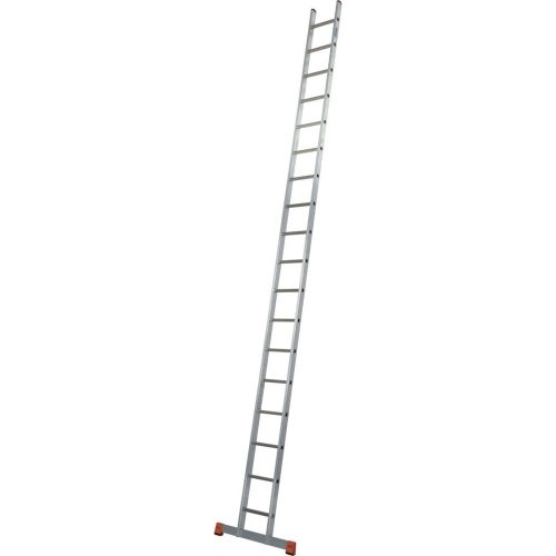 KRAUSE, Krause Sibilo 129154 Aluminium Anlegeleiter inkl. Traverse Arbeitshöhe (max.): 6.05 m Aluminium DIN EN 131 8.8 kg