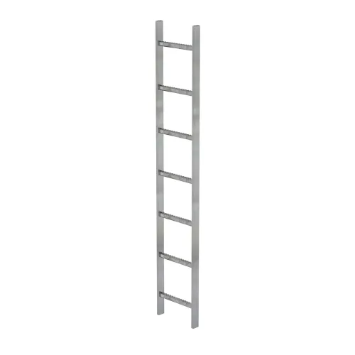 MUNK Günzburger Steigtechnik, MUNK Schachtleiter Stahl verzinkt 300mm breit 7 Sprossen 1,96m lang