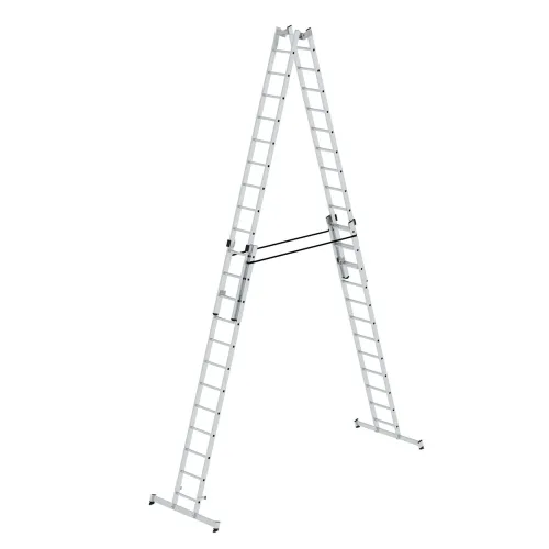 MUNK Günzburger Steigtechnik, MUNK Günzburger Steigtechnik 33048 Aluminium Stufen-Stehleiter Arbeitshöhe (max.): 7 m