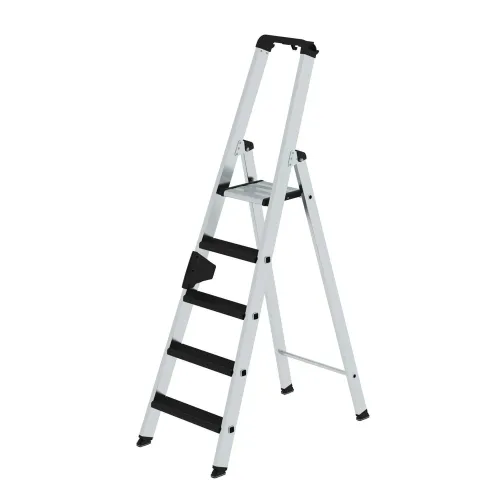 MUNK Günzburger Steigtechnik, MUNK Günzburger Steigtechnik 42105 Aluminium Stufen-Stehleiter Arbeitshöhe (max.): 3.25 m