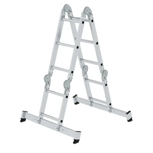 MUNK Günzburger Steigtechnik, MUNK Günzburger Steigtechnik 031320 Aluminium Sprossen-Vielzweckleiter 18 kg