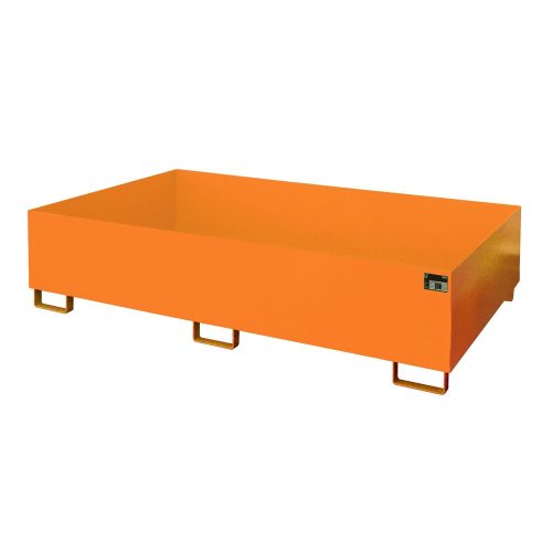 Bauer, Regalwanne Typ RW/RW 2200-2, ohne Gitterrost, orange RAL2000