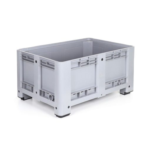 Palettenbox M, 1200x800x580 mm, geschlossen, mit 4 Füssen