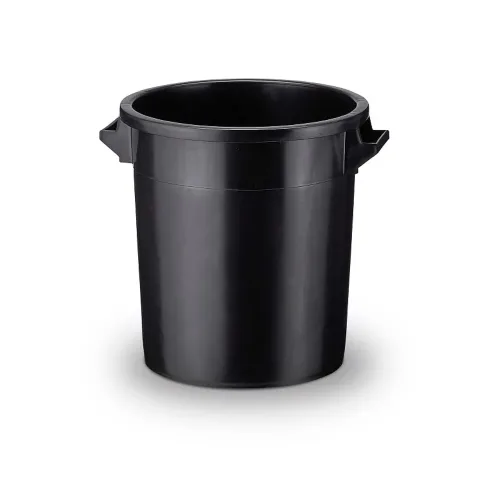 undefined, Tonne, aus HDPE, stapelbar 35 Liter, schwarz