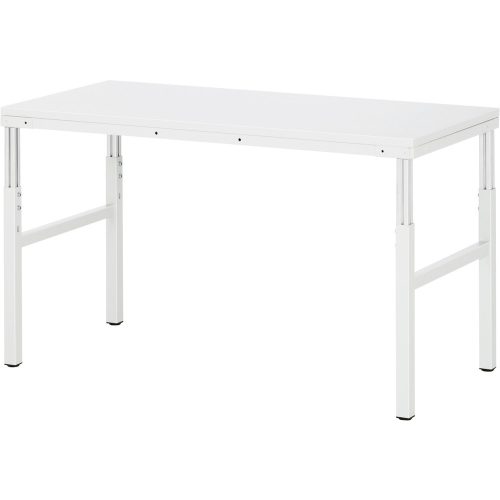 RAU Arbeitstisch Serie E, HxBxT 650-1.000 x 1.500 x 700 mm, Arbeitsplatte EGB-Melamin-Belag