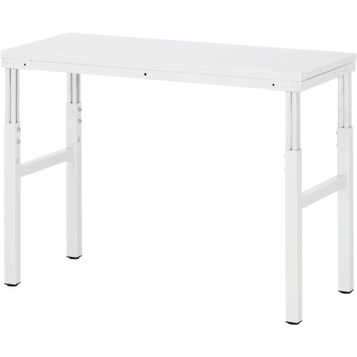 RAU Arbeitstisch Serie E, HxBxT 650-1.000 x 1.200 x 500 mm, Arbeitsplatte EGB-Melamin-Belag