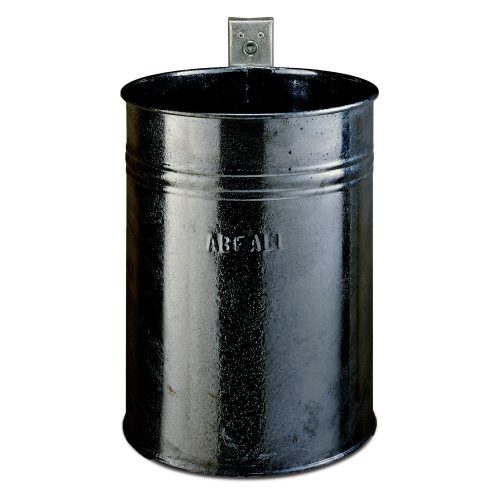 kaiserkraft, kaiserkraft Outdoor-Abfallbehälter, Volumen 35 l, HxØ 430 x 330 mm, anthrazit