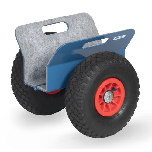 FETRA, fetra® Plattenroller mit Klemmbacken, Tragkraft 250 kg, Klemmbreite 30-95 mm, Luft-Bereifung