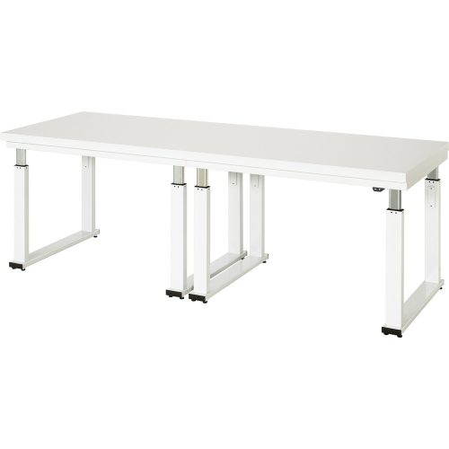 RAU, Arbeitstisch, elektrisch höhenverstellbar - Tragkraft 600 kg, Höhe 740 - 1140 mm, Hartlaminatplatte, BxT 2500 x 900 mm RAU