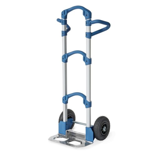 fetra® Alu-Sackkarre Wuppi, klappbar, Tragkraft 200 kg, Schaufel BxT 425 x 165 mm