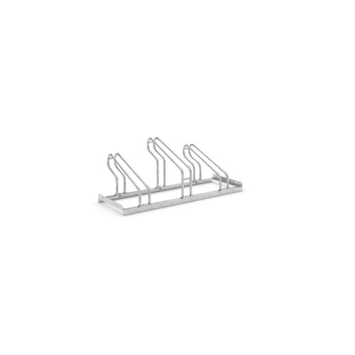 wsm® Bügelparker, 1-seitig, 3 Stellplätze, verzinkt