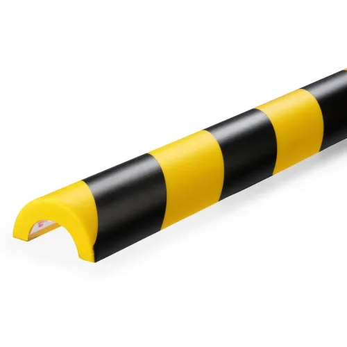 DURABLE, Durable 1115130 Rohrschutz Schwarz, Gelb (L x B x H) 1000 x 50 x 25 mm