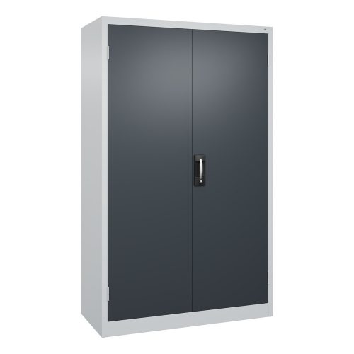 C+P, Werkstatt-Schwerlastschrank, Breite 1200 mm, Tiefe 500 mm, Tür anthrazit C+P
