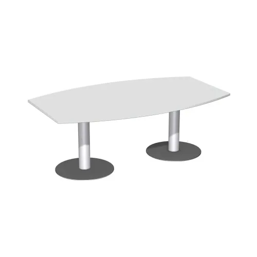 undefined, Konferenztisch, B 2000 mm, lichtgrau