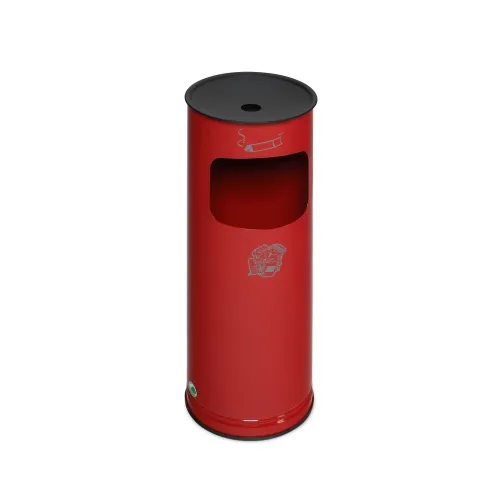 VAR, Kombi-Ascher, H 610 mm, rot