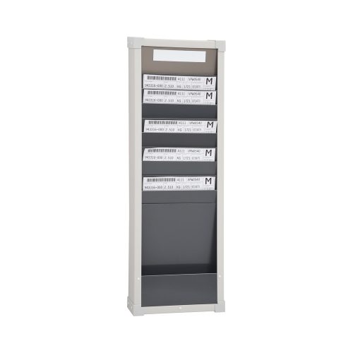 EICHNER, Karten-Sortiertafeln Eichner 9219 Serie, ideal für DIN A4, 1-spaltig, H 750 x B 260 mm