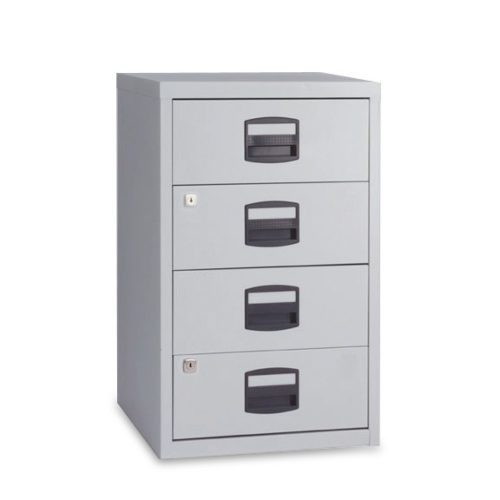 Bisley, BISLEY Schubladenschrank mit 4 Materialschüben, schwarz