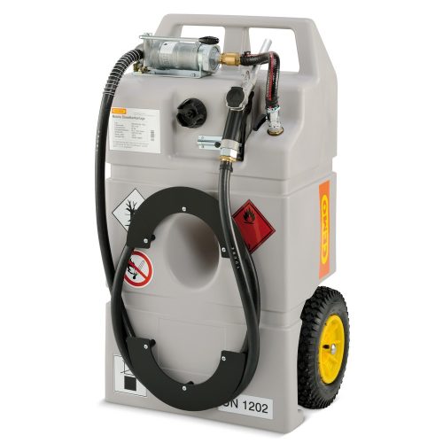CEMO, Mobile Tankanlage Diesel-Trolley, 100 l, Handpumpe, Schlauch 3 m
