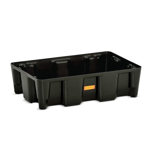 CEMO Kleingebinde-/Laborwanne aus PE, Auffangvolumen 25 l