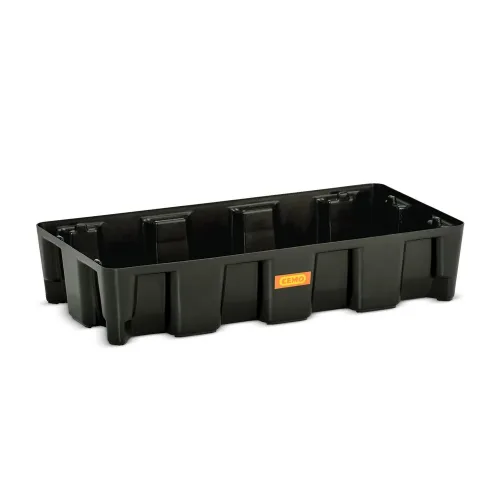 CEMO, PE-Auffangwanne 35HD, aus Polyethylen, 100 % recycelbar, ohne PE-Rost
