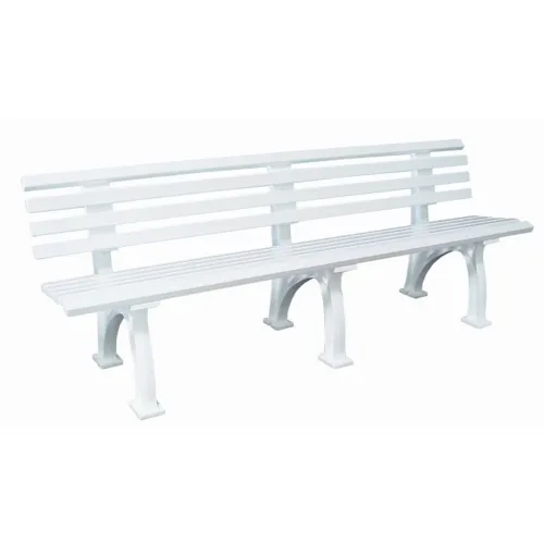 Blome, Gartenbank, 4-Sitzer, L 2000 mm, weiss