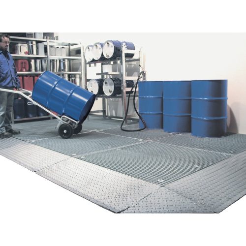Bauer® Flach-Auffangwanne aus Stahl, HxBxT 78 x 2.850 x 1.900 mm