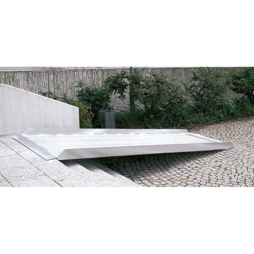 kaiserkraft, kaiserkraft Treppenrampe, rutschfest, Tragfähigkeit 400 kg, LxB 1995 x 815 mm
