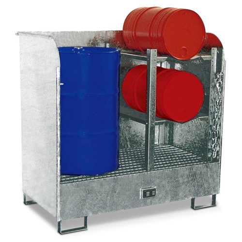 Bauer, Bauer® Gefahrstoff-Depot für den Innenbereich, Spritzschutzwände, verzinkt
