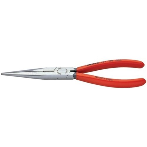 Knipex, Knipex 26 11 200 Elektronik- u. Feinmechanik Flachrundzange Gerade Vanadium Elektrostahl 200 mm