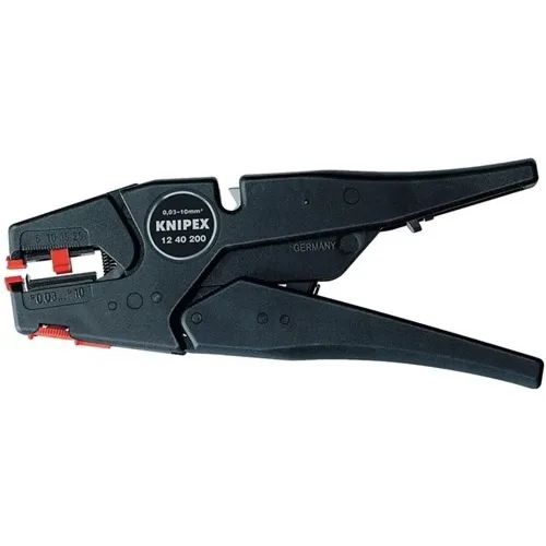 Knipex, Automatikabisolierzange L.200mm 0,03-10 (AWG 32-7) mm2 KNIPEX