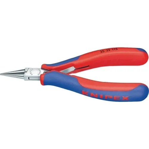 Knipex, Knipex 35 32 115 Elektronik- u. Feinmechanik Rundzange Gerade Werkzeugstahl 115 mm