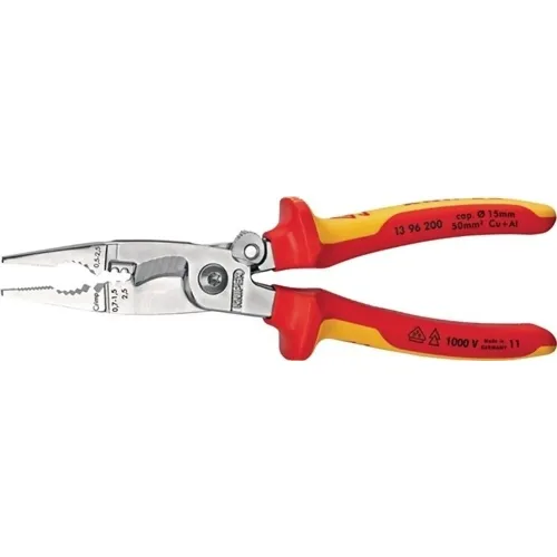 Knipex, Knipex 13 96 200 Multifunktionszange 50 mm² (max) 0 awg (max) 15 mm (max)