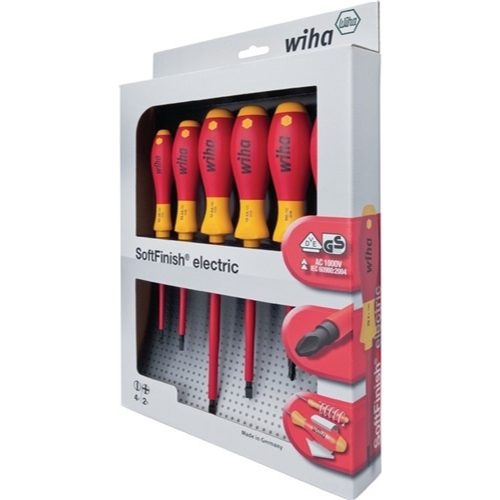 Wiha, Wiha 320N K7 VDE Schraubendreher-Set 7teilig Schlitz, Kreuzschlitz Phillips