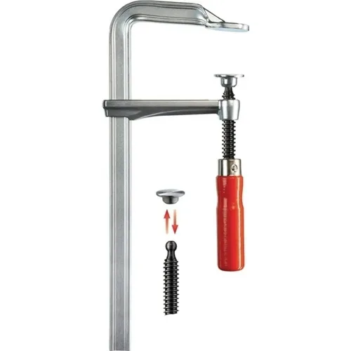 Bessey, Ganzstahl-Schraubzwinge 160 x 80 mm