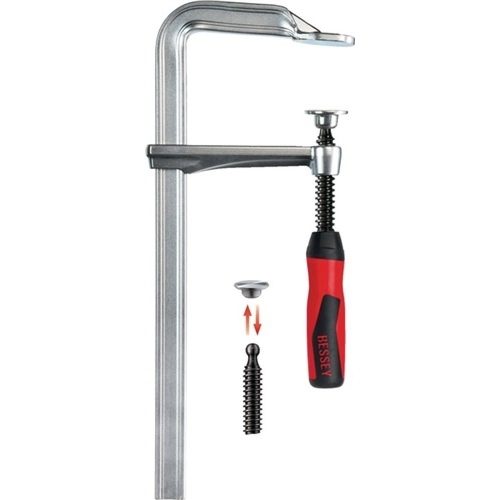 Bessey, Bessey GZ20-2K Tiefspann-Schraubzwinge Spann-Weite (max.):200 mm Produktabmessung, Länge: 285 mm Ausladungs-Maße:100 mm