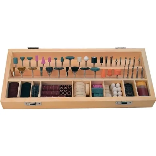 Brüder Mannesmann, Brüder Mannesmann M92568 Brüder Mannesmann Zubehörset für Multischleifgerät, 200-teilig | M92568 Schaft-Ø 3.2 mm 1 Set