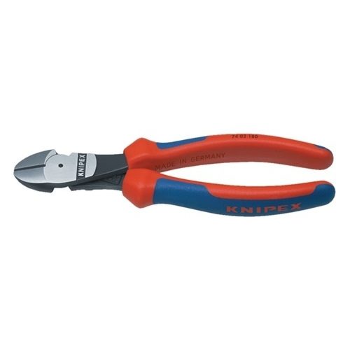 Knipex, Knipex 74 02 160 74 02 160 Werkstatt Kraft-Seitenschneider mit Facette 160 mm