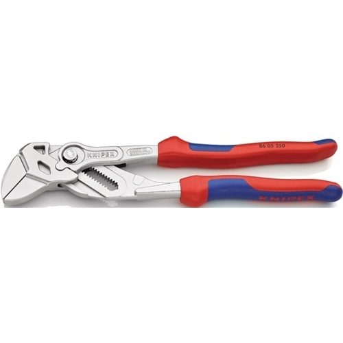 Knipex, Zangenschlüssel L.180mm Spann-W.40mm verchr.Mehrkomp.-Hülle