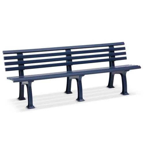 Blome, Gartenbank, 4-Sitzer, L 2000 mm, blau