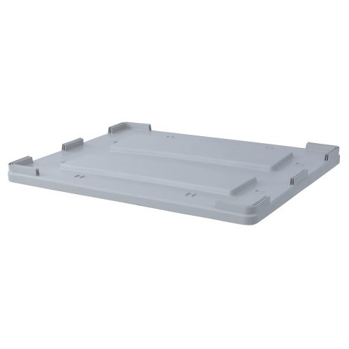 CEMO, Deckel Cemo, für Logistikbox 610 l, lebensmittelecht, Polyethylen, grau