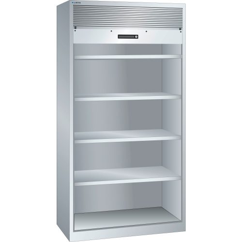 Lista, LISTA Rollladenschrank, (BxTxH) 1000x580x1950mm, 4 Verstellböden, lichtgrau